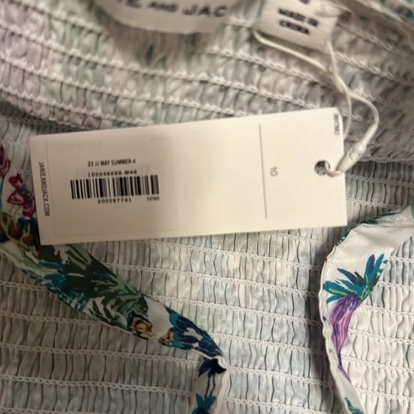 JANIE and JACK THE MIA SMOCKED ROMPER - Picture 13 of 14